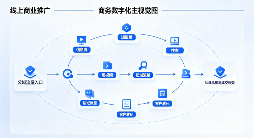 郾城区线上商业推广怎么做？全域流量闭环搭建与低成本转化实战指南